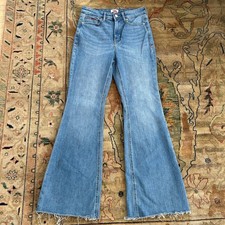 Y2K Tommy Hilfiger Women's Flare Jeans Size 6/28 High Rise