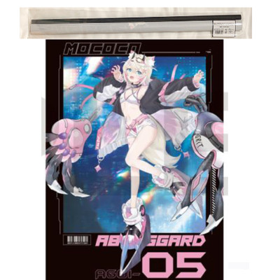Hololive English Advent POP UP SHOP 2025 AXGRIT Mococo Abyssgard B2 Tapestry