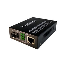 1.25G Fiber Ethernet Media Converter, Gigabit SFP to RJ45, Open SFP Slot