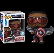Funko Pop Marvel Comics Target Exclusive Captain America Vinyl Figure #1337