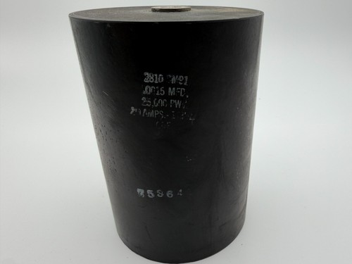 CDE Mica Transmitting Capacitor 1500 pF 25,000 PWV 20 Amps @ 1MHz Type 294