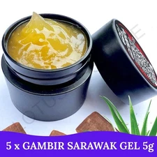5X Original Gambir Sarawak Gel 5g Aloe Vera | Reduce Sensitivity | Max Stamina