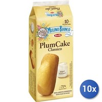 10X Multipack Mulino Bianco Klassischer Plumcake Joghurt 330 Gr