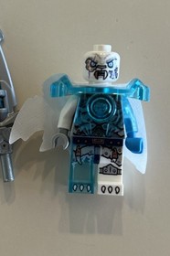 Lego Minifigure Sir Fangar White Cape 70147 / 70143 / 70224 - Legends Of Chima