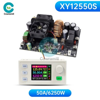 XY12550S CNC DC Adjustable Buck Power Supply Module Constant Voltage Current 50A