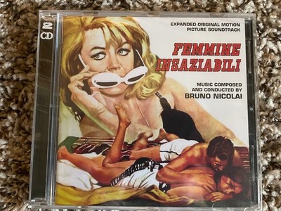FEMMINE INSAZIABILI (1969) Bruno Nicolai LTD 500 copy Quartet (2021) 2cd SEALED