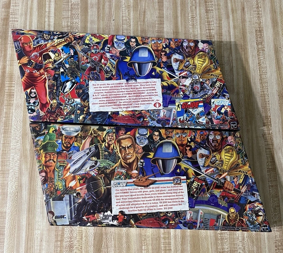 GI Joe 25th Anniversary JOE And COBRA Battle Pack 5 Figure Sets NIB - Image 2 of 4