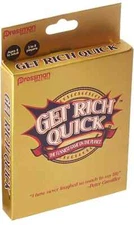 Get Rich Quick Card Game Fast & Fun Card Game by Pressman 3-8 Players NEW!