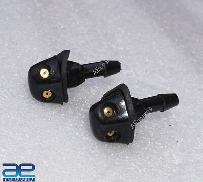 2x Front Windshield Wiper Washer Jet Nozzle For Mahindra Bolero Maxx Scorpio AEs
