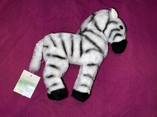 NEW 1975 Dakin  s Nature Babies Zig Zag Zebra Vintage