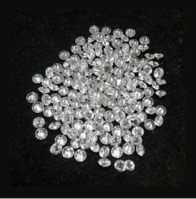 #ad #ad Loose CVD Diamond Lot 2.50 MM Round D Color IF Clarity Certified $5.71