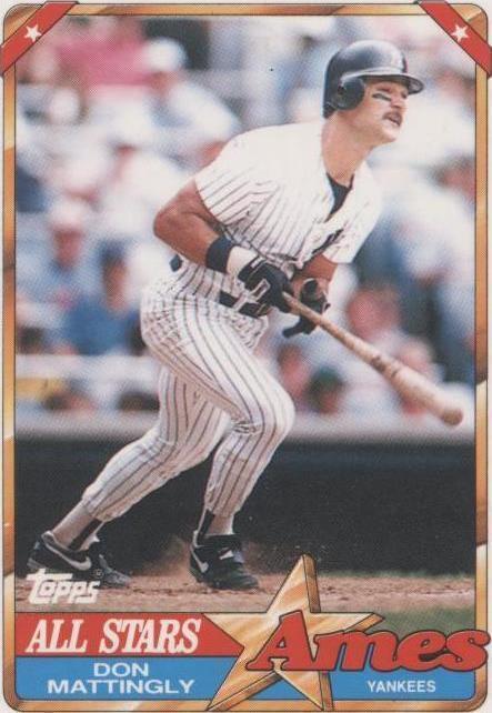 1990 Topps Ames All Stars - Don Mattingly #18 - 1 of 1