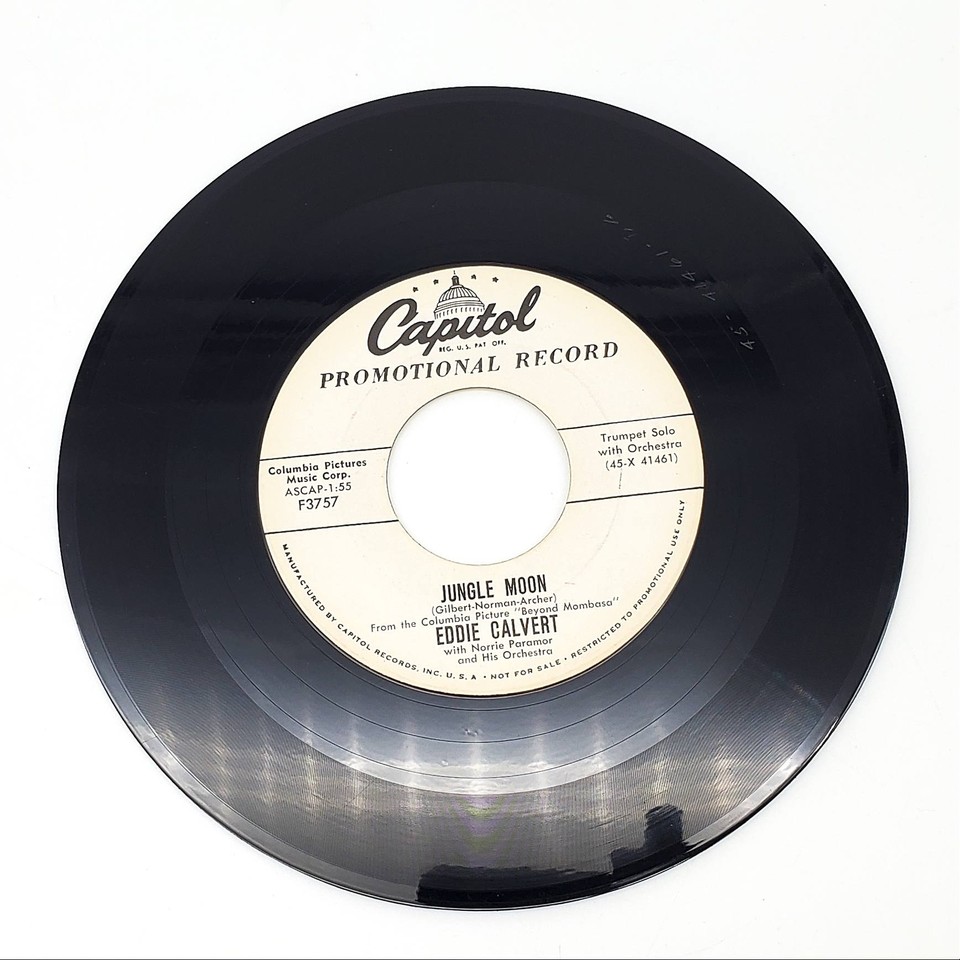 Eddie Calvert Beyond Mombasa / Jungle Moon Single Record Capitol ...