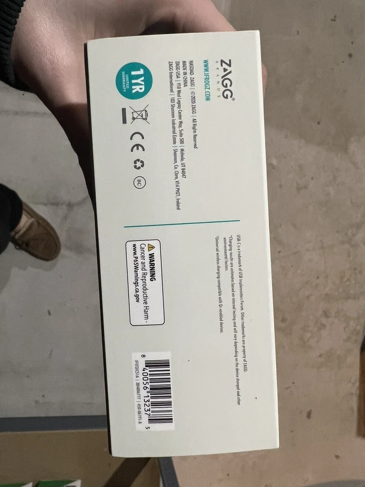 Almohadilla de carga inalámbrica Ifrogz RC400 oro rosa Foto 3 de 3