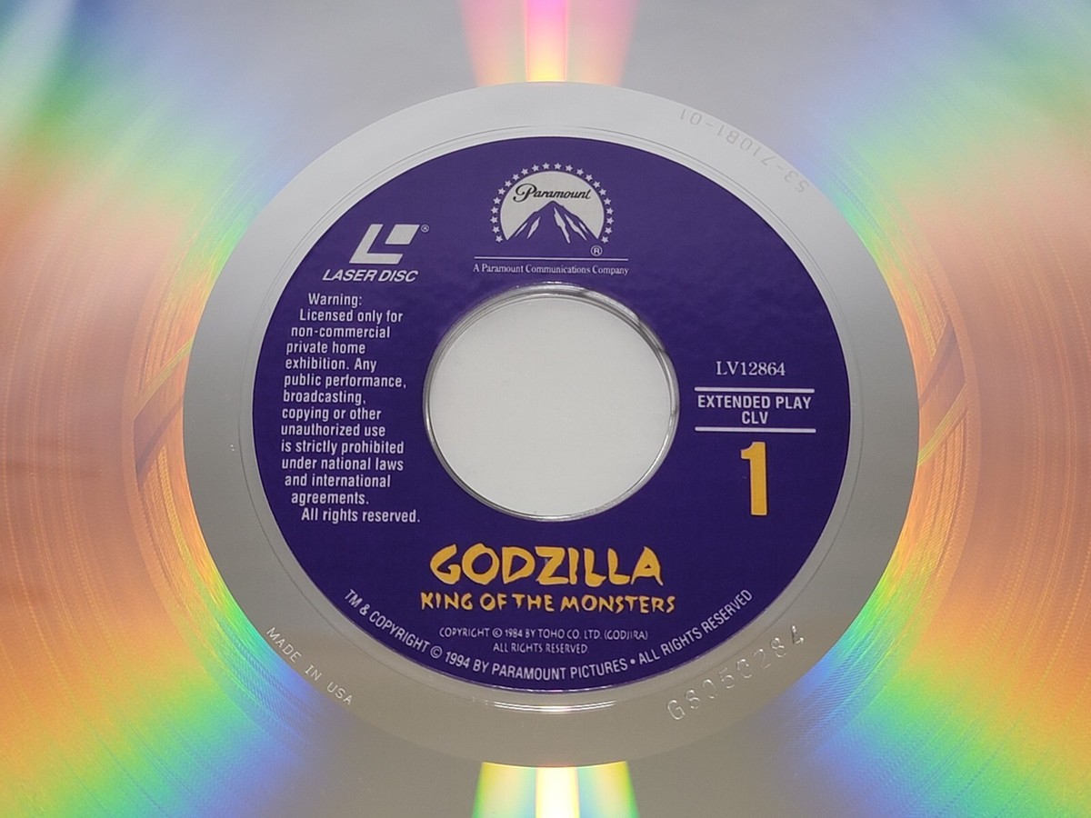Godzilla - King of the Monsters Laserdisc Movie 1956 Classic