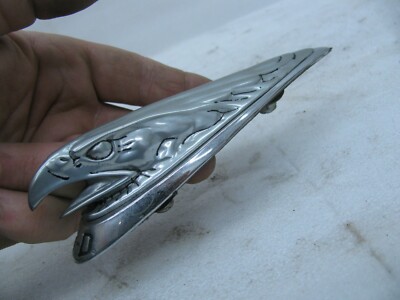 Original Harley Davidson Touring Eagle Head Front Fender Ornament