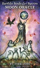 Earthly Souls & Spirits Moon Oracle By Terri Foss - 55 Card Deck + Guidebook