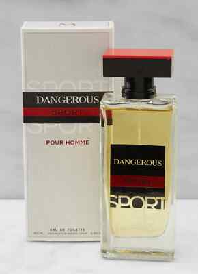 DANGEROUS SPORT  Men's Cologne 3.4 OZ EDT Spray by MCH Beauty