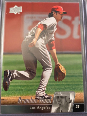 2010 Upper Deck Brandon Wood Los Angeles Angels #263 Near Mint MLB Baseball