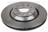 2X Nk 2047136 Bremsscheibe FüR Audi Cupra Seat Skoda Vw