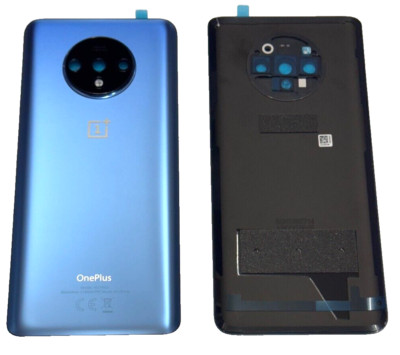 Original OnePlus 7T 1+ 7T Akkudeckel Backcover Rückseite in Blau