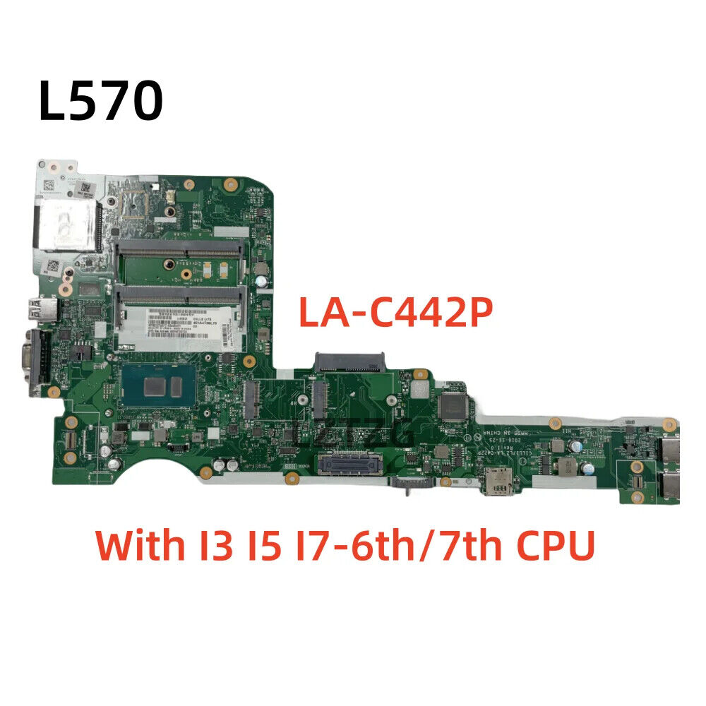 LA-C422P For Lenovo ThinkPad L570 Motherboard I3 I5 I7-6th