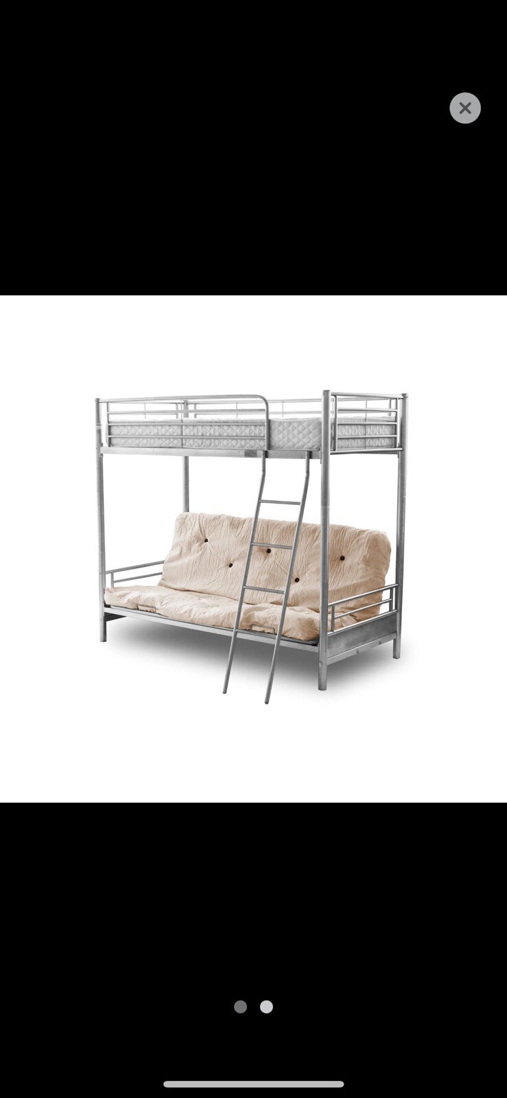 bunk bed with sofa bed