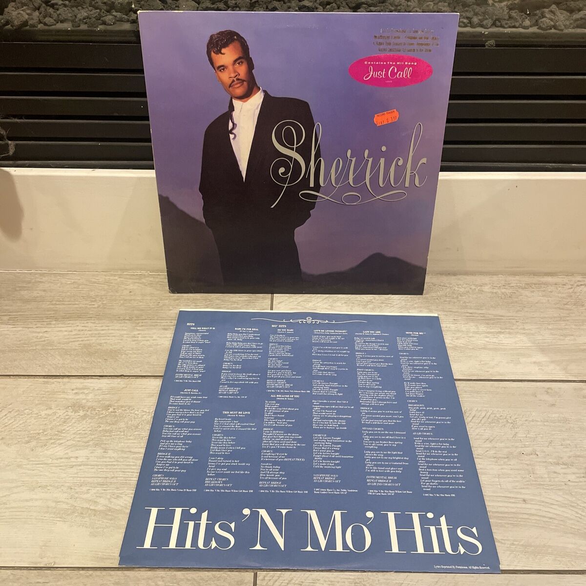Original 1987 SHERRICK JUST CALL SINGLE 12” VINYL Original 1987 SHERRICK JUST CALL SINGLE 12” VINYL