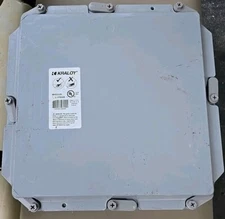 Kraloy Junction Box Mounting Feet Cover Enclosure 278309 JBX12126 12x12x6 Gray