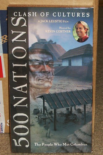 500 Nations Volume 3 Clash of Cultures VHS Kevin Costner - Picture 2 of 6