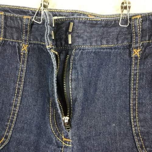 Ann Taylor Loft Womens Shorts Linen Denim Blend Cargo Flap Pocket Indigo Wash 8 - Picture 9 of 9