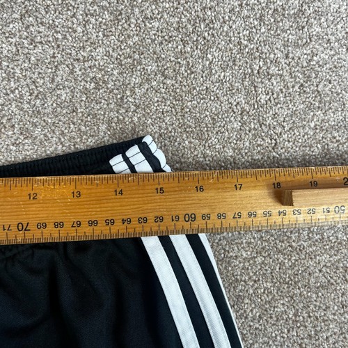 Adidas Shorts Mens XL Black Climalite Running Football Drawstring Casual Fitness - Picture 9 of 11