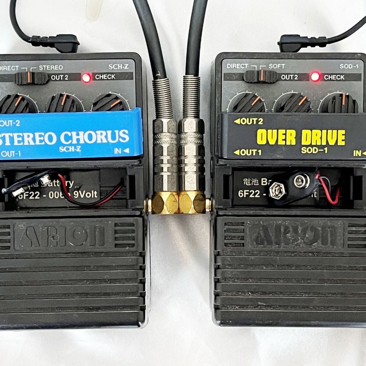 Arion SCH-Z/Stereo Chorus & SOD-1/Overdrive Guitar Pedal Set Arion SCH-Z/Stereo Chorus & SOD-1/Overdrive Guitar Pedal Set