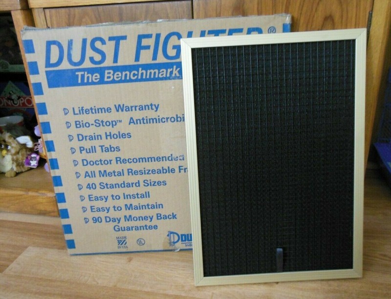 Dust Fighter by Dust Free, Inc A/C Reusable Air Filter 14 in X 20 in X 1 in