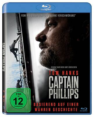 Blu-ray/ Captain Phillips - mit Tom Hanks !! Topzustand !!