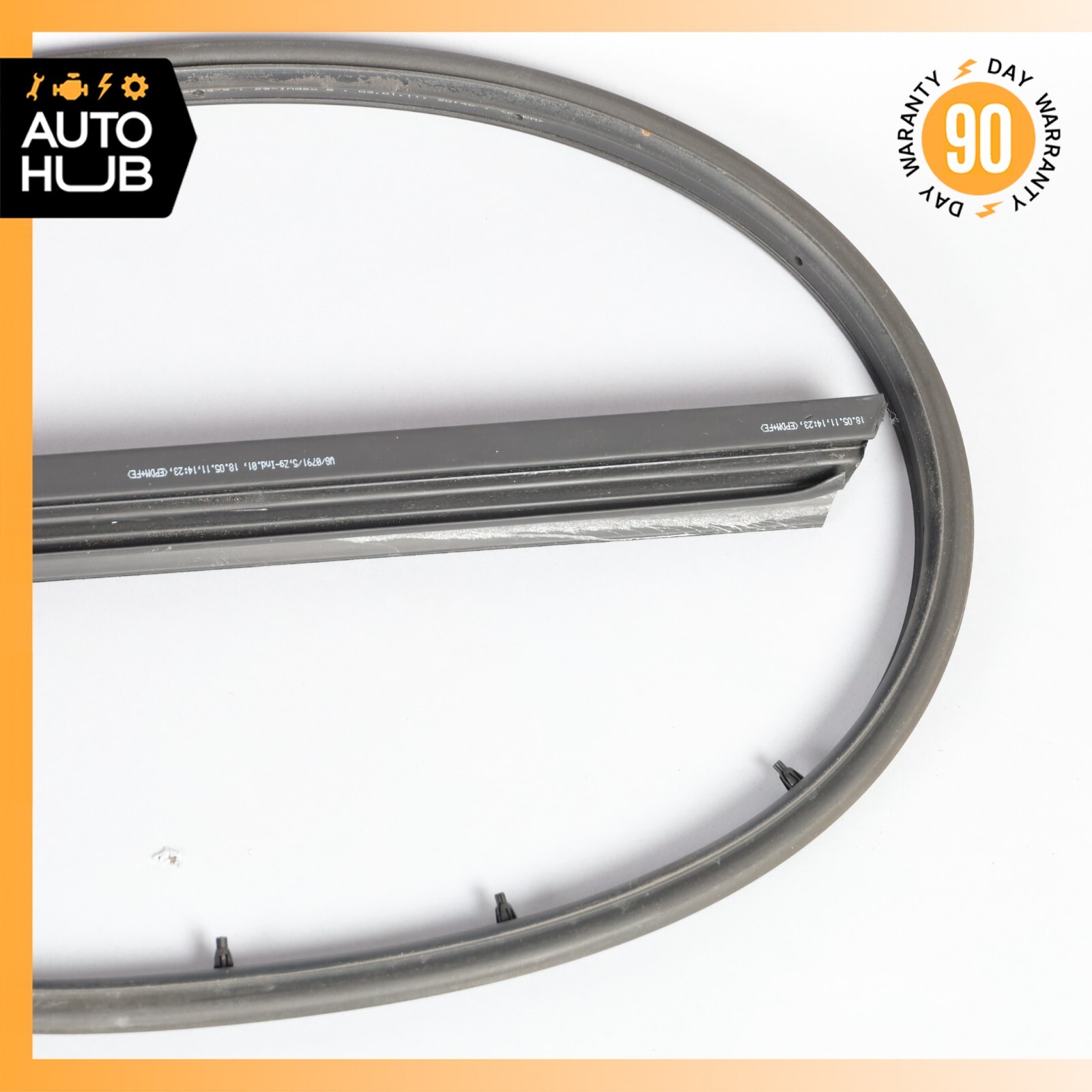 08-19 Maserati GranTurismo M145 Right Side Door Inner Seal Rubber OEM 61k