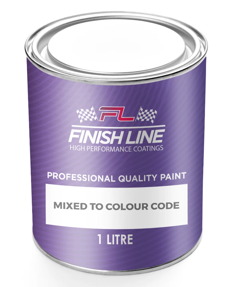 BASECOAT PAINT NEAT UNTHINNED MIXED TO CAR COLOUR CODE - BODYSHOP HIGH QUALITY - Image 1 of 1