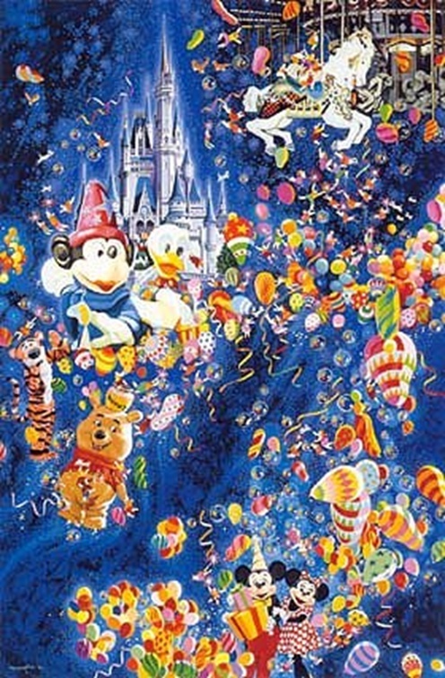 HIRO YAMAGATA EURO DISNEYLAND ポスター Hiro Yamagata 