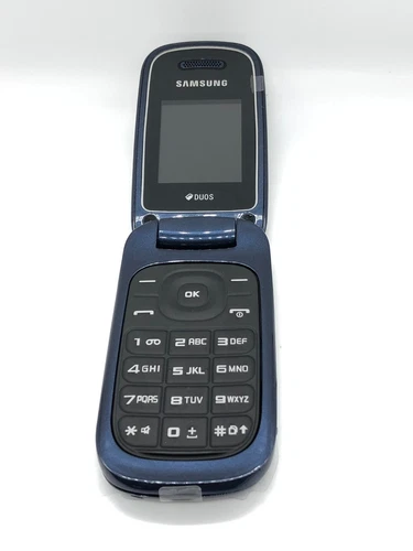 Original Samsung Flip E1272 Phone Dual Sim Folding Phone GT-E1272 Multi-colour - Bild 2 von 12