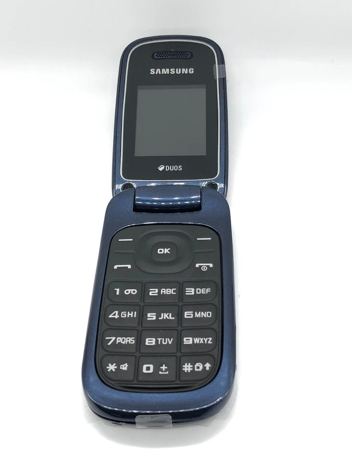 Original Samsung GT-E1272 Phone Dual Sim Folding Flip E1272 Phone Multi-colour - Image 2 of 4