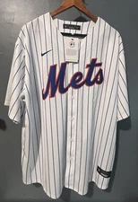 Nike Engineered Scherzer #21 New York Mets White Jersey (Size XXL) SHIPS NOW