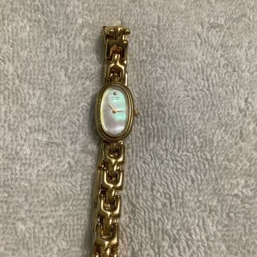 Citizen Women's Watch White Opalescent Face 5421-F42724 TA 420471 - Picture 4 of 10