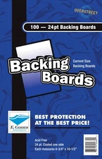 100 E. Gerber Current Age Size Acid Free Backing Boards 24 PT  6 3/4 X 10 1/2"