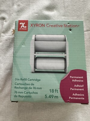 NEW Xyron 5 x 18 LaminateAdhesive Refill for Creative Station Lite Creative NIB