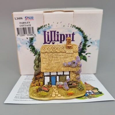Liliput Spur L3406 Petersilienhaus verpackt mit Urkunden 2012 / 2013 Collectors Club