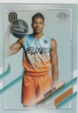 2021-22 Topps Chrome Overtime Elite OTE TJ Clark Refractor Rookie RC #66