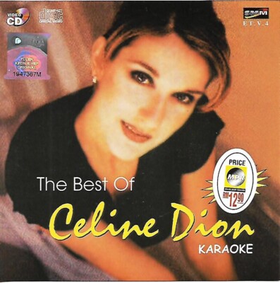 Celine Dion The Best Of 16 Greatest Hits VCD Karaoke Cover Version Mitsingen