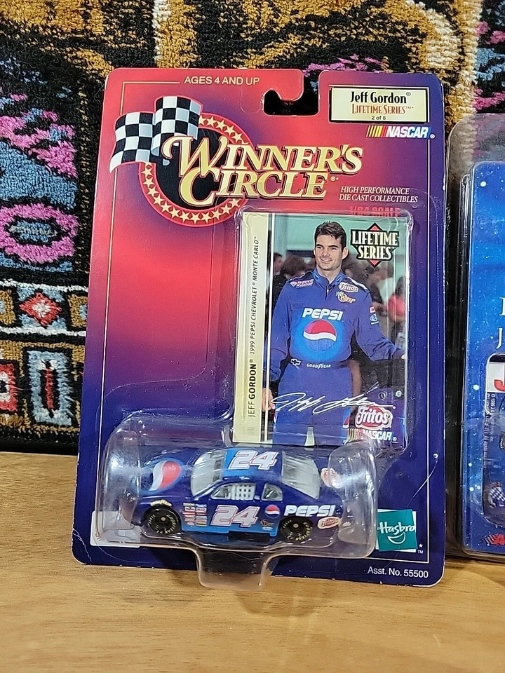 Джефф Гордон лот из новых 3 литых машинок Nascar круг победителей Star Wars Superman - Изображение 2 из 4