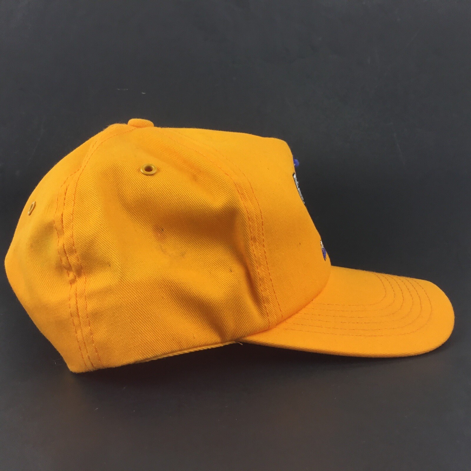 Pedigree Racing Yellow Baseball Cap Hat SnapBack Mens… Gem