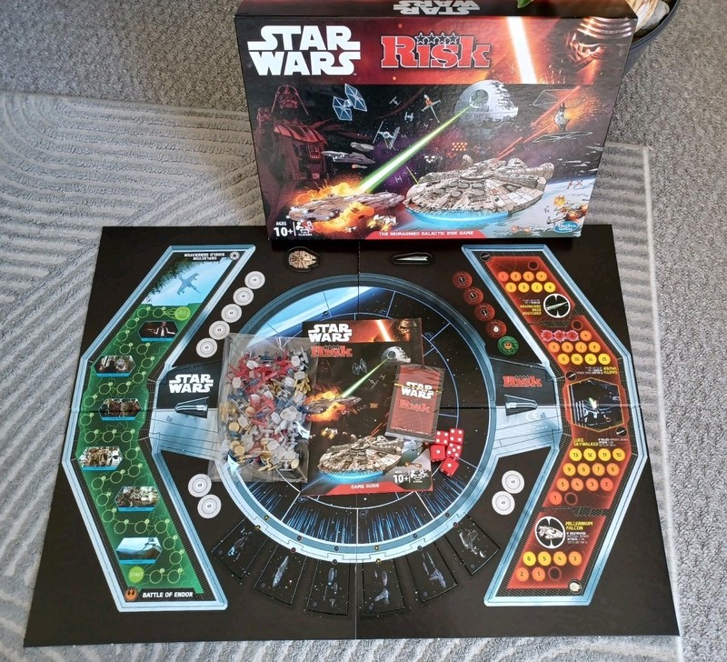 Star Wars Risk Board Game | Reimagined Galactic Risk | New & Sealed Box Opened
